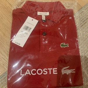 Lacoste polo kids size 5